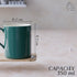 Solid Teal Coffee Mug - Set of 4